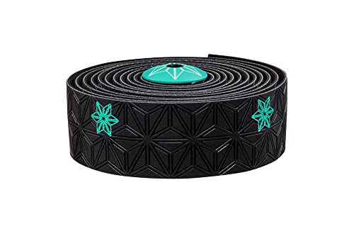 SUPACAZ Super Sticky Kush Galaxy Bar Tape Black/neon Green 2160mm Printed for sale online 