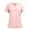 588#Pink, variant on White Women's Anti-Wrinkle V-Neck Scrubs – Tailored Fit with 3 Pockets for Healthcare Jobs S
