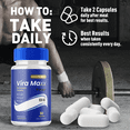 thumbnail image 6 of Vira Maxx Advanced Formula Pills All Natural ViraMaxx Vitamin Supplement 300 Capsules, 6 of 8