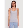 thumbnail image 2 of Women's Ribbed Knit Racerback Tank Top, 2 of 4