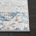 thumbnail image 3 of SAFAVIEH Tulum Venice Abstract Area Rug, 6' x 9', Ivory/Dark Blue, 3 of 7