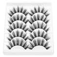 thumbnail image 3 of Pestañas Postizas Rizadas, Pestañas Postizas De Maquillaje Juego De Pestañas Postizas Suaves 5 Pares De Pestañas Postizas Para Maquillaje De Mujeres Y Niñas ANGGREK Otros, 3 of 8