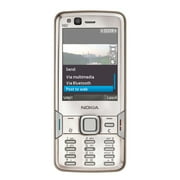 Nokia N82 100 MB Smartphone, 2.4" LCD240 x 320, 128 MB RAM, Symbian OS 9.2, Silver