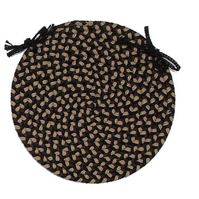 Colonial Mills BF42R132X132 11 ft. Brook Farm Round Area Rug, Blackberry