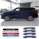 thumbnail image 3 of QHCP - Cubierta protectora para manija de puerta de coche, pegatina ABS envolvente completa para Toyota RAV4 20-22 Highlander Kluger 2022, accesorio exterior, 3 of 5