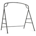 thumbnail image 1 of Gymax Swing Stand for Porch Heavy-Duty Metal Swing Frame w/ 2 Hanging Rings, 1 of 9