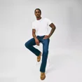 thumbnail image 3 of Wrangler Men's Relaxed Fit Straight Jeans - Navy Denim 34x32, 3 of 6