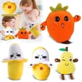 thumbnail image 2 of Engagingny Banana Beat Plush Play Sets Interactive Recording Talk Back Stuffed Doll Soft Play Sets for Youngs All Ages Home Game Entertainment Birthday Holiday Gift 1 Pack, 2 of 6