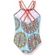 thumbnail image 2 of Kanu Surf Big Girls' Jasmine Beach Sport Halter One Piece, 2 of 2