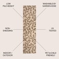 thumbnail image 4 of JONATHAN Y SANTA MONICA 2 x 8 Runner Rug, Vine All Over - Brown/Beige, SMB117A-28, 4 of 10
