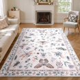 thumbnail image 1 of Insect Washable Rugs for Living Room Soft Area Rug x Rug for Bedroom UltraThin Non Slip Dining Room Rug Stain Rug Large Carpet for Office Nursery(&#x), 1 of 8