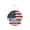 MulticolorD, variant on Independence Day Wooden American Flag Star Patriotic Hanging Decoration For Home Porch Outdoor 7.87 Inch Round