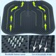 thumbnail image 4 of Cojín de asiento de coche, pieza de cojín de asiento, almohadilla para todas las estaciones, cojín de asiento de camión hueco y transpirable, cojín de asiento de plástico, 4 of 7