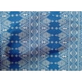 thumbnail image 4 of oneOone Cotton Poplin Medium Blue Fabric Geometric Ethnic Sewing Fabric By The Yard Printed Diy Clothing Sewing Supplies 56 Inch Wide, 4 of 4