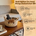 thumbnail image 7 of Cute Cow Cotton Rope Storage Basket, Decorative Organizer for Toys, Clothes, and Home Storage, 7 of 7