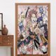 thumbnail image 1 of Cortina de puerta de cuento de hadas para puerta, cortina opaca con estampado de patrón, cortina divisoria de ambientes, tapiz para decoración del hogar, 34" de ancho x 56" de largo, 1 of 7