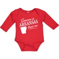 thumbnail image 3 of Inktastic Someone in Arkansas Loves Me Boys or Girls Long Sleeve Baby Bodysuit, 3 of 5
