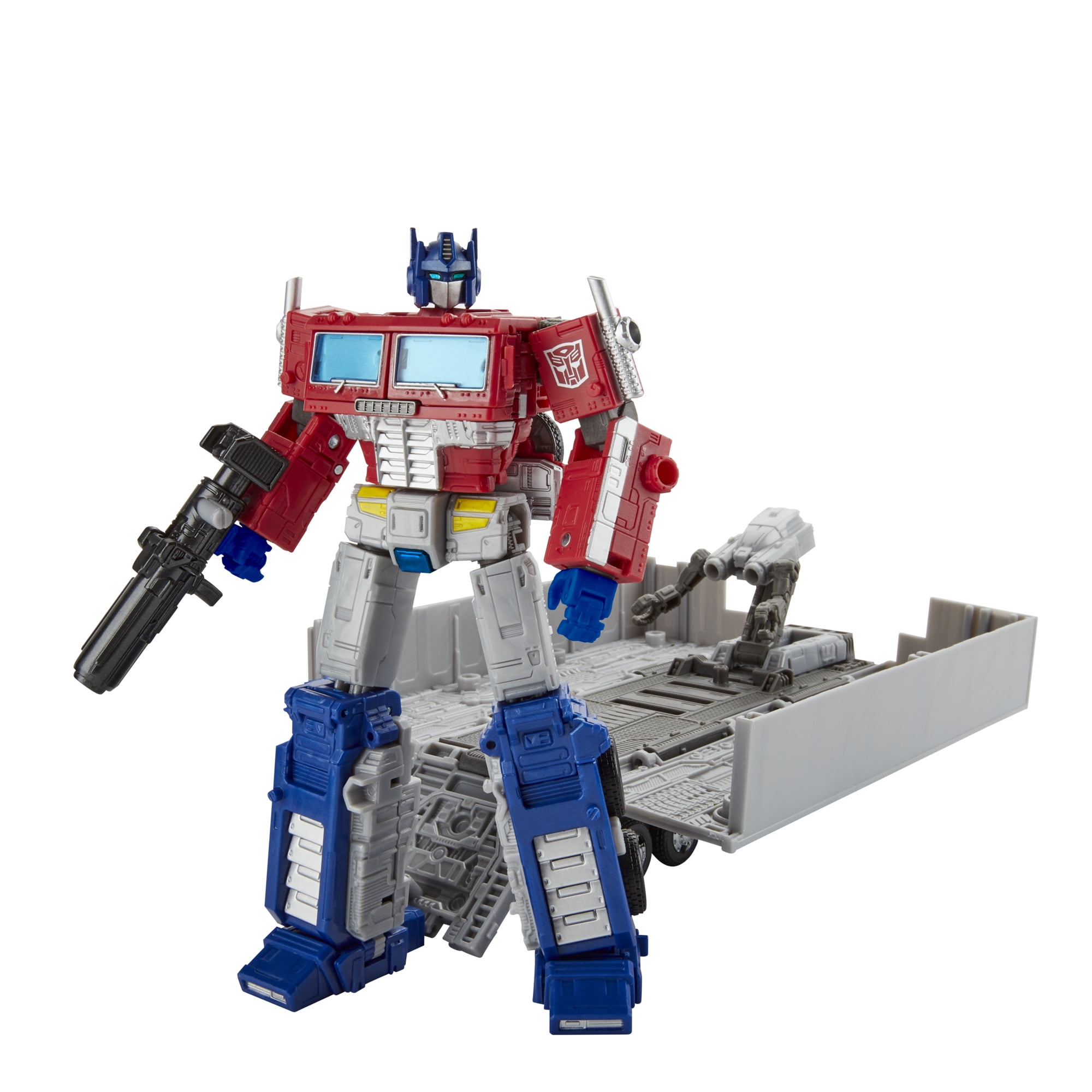 Transformers Toys Generations War for Cybertron: Earthrise Leader WFC-E11 Optimus Prime Action Figure