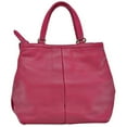 thumbnail image 2 of Pre-Owned Salvatore Ferragamo Bag Vala Ribbon Red Pink Silver Leather Handbag... (Good), 2 of 5
