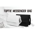 thumbnail image 2 of Toptie Classic Canvas Messenger Bag, Black Canvas Shoulder Bag Side Bag for Men and Women, 2 of 10