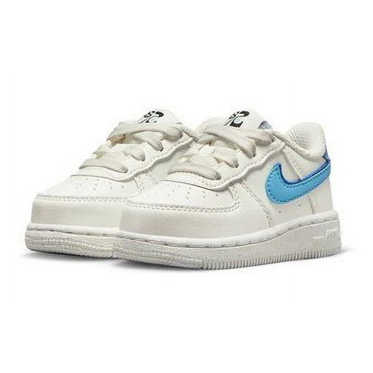 Kids Nike Air Force LV8 Toddler's Shoes Sail/Blue Chill-Medium