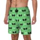 thumbnail image 1 of Balery alien cartoons Bañador para hombre, shorts de playa de secado rápido con entrepierna y forro de compresión-3X-Large, 1 of 6