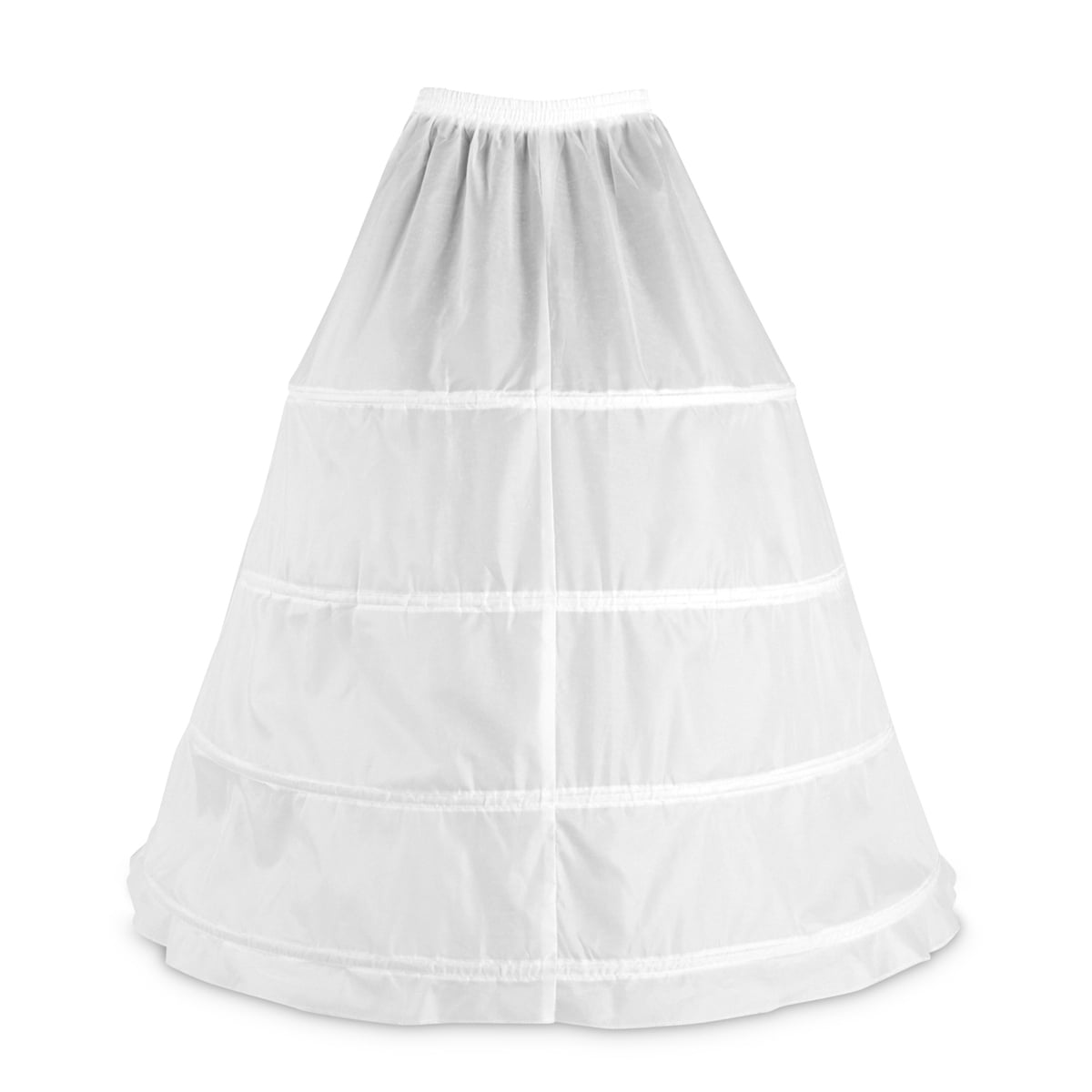 white full length underskirt
