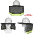 thumbnail image 2 of vlrwzc Construction Safety Reflective Hard Hat Neck Shield Helmet Sun Shade Reflective Stripe Kit Summer Sun Protection Prevent Sunburn, 2 of 7