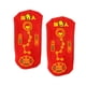 thumbnail image 3 of 3x 1 Par de Calcetines de Tripulación de año Nuevo Calcetines de Algodón Rojos Elásticos Informales a Media Pantorrilla Calcetines Cálidos de Navidad 3 piezas, 3 of 8