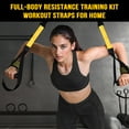 thumbnail image 6 of WeluvFit Home Resistance Training Kit, Resistance Trainer Fitness Straps for Full-Body Workout, Bodyweight Resistance Bands with Handles, Door Anchor, Workout Guide for Home Gym, 6 of 8