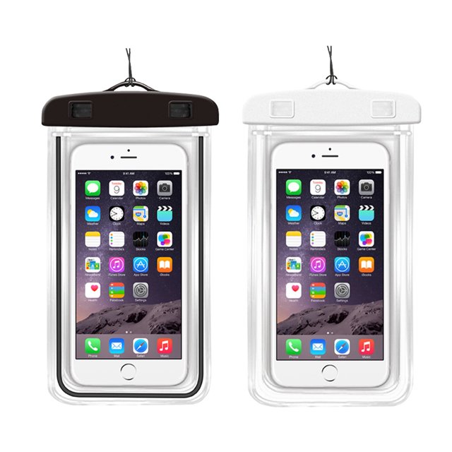 Waterproof Phone Pouch Case, Universal Waterproof Cell Phone Bag/Holder for with Neck Lanyard