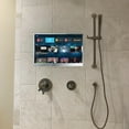 thumbnail image 3 of Elecsung 22 inches Touchscreen Vanishing Mirror LED Smart TV for Bathroom Wall IP65 Waterproof, 3 of 9