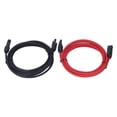 thumbnail image 3 of Solar Adaptor Extension Cable 2pcs 12AWG 4mm² Solar Panel Extension Cable Black Red Solar Adaptor Extension Cable With Female Male Connector 1000VDC, 3 of 8