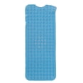 thumbnail image 3 of Alfombrilla de baño de PVC antideslizante para baño, cocina, hotel, aseo, ducha, 100 x 40 cm, color azul, 3 of 14