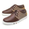 thumbnail image 2 of BURUDANI Men's Mesh Lace up Sneakers Oxfords lightweight breathable casual work Shoes, 2 of 7
