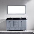 thumbnail image 2 of VIRTU USA  Caroline Avenue 60-inch Double Black Granite Bathroom Vanity Set, 2 of 5