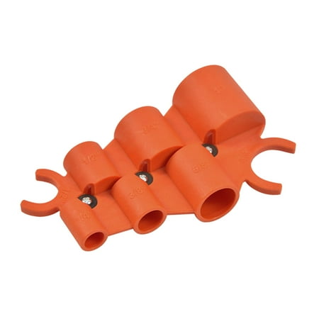 

Pex Depth Gauge Lightweight Utility Practical Pipe Measuring Copper Pipe Fittings Tools for 1/4inch to 1inch Pipes Ppr PVC Pex Pipes