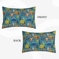 thumbnail image 2 of Balery Animals In Camping Bedding Queen Pillow Cases - Envelope Closure - Soft Brushed Microfiber Fabric - Shrinkage and Fade Resistant Pillow Cases-20"x30", 2 of 6