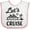 White and Pink, variant on Inktastic Lets Cruise Boys or Girls Baby Bib