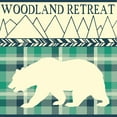 thumbnail image 3 of Kimberly, Allen 12x12 Black Modern Framed Museum Art Print Titled - Welcome to The Woods 3, 3 of 5