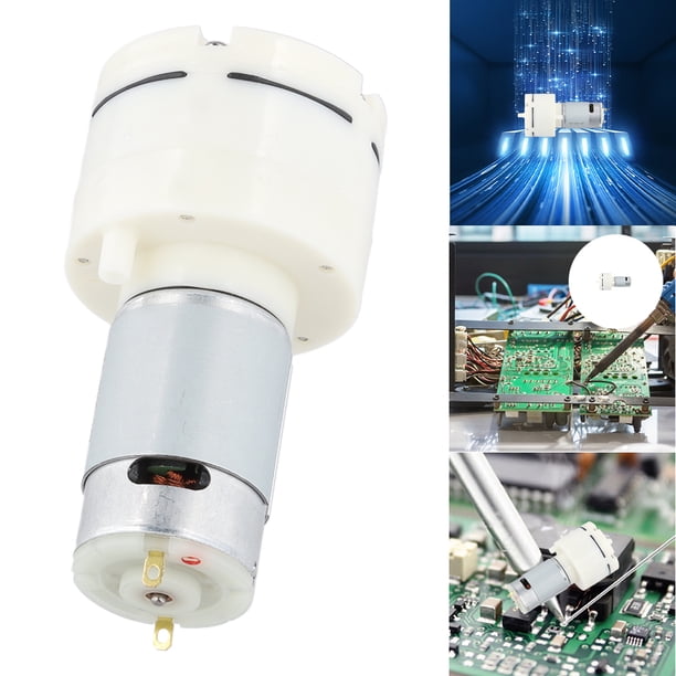 La Pequeña Bomba 12 V 24 V Se Utilizar para La Máquina Desmontaje La Pantalla Separadora Bomba Aire Bomba Oxigenación Del Tanque Peces Bomba Aire para Equipos Médicos Ruido (12 V)