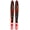 Red, variant on OBrien Vortex Combo 65.5 Inch Adult Mens Size 4.5-13 Wide Body Water Skis, Red