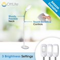 thumbnail image 2 of Lámpara de pie OttLite ClearSun LED de altura ajustable, 2 of 6