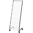 thumbnail image 2 of STAWAY 6-Tier Brochure Display Rack - Mobile Magazine Stand with Lockable Wheels, Perfect for Offices, Exhibitions & Trade Shows - Organize Literature Stylishly, 2 of 9