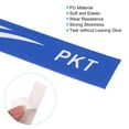 thumbnail image 4 of Unique Bargains 9.8'x0.7' Badminton Racket Head PU Protector Sticker Racquet Guard Tape, Blue 4 Pack, 4 of 6