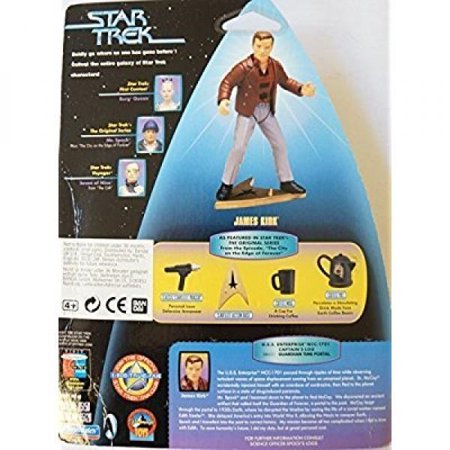 JAMES KIRK Star Trek: The Original Series Warp Factor Series 5 Action Figure from the Episode The City on the Edge of