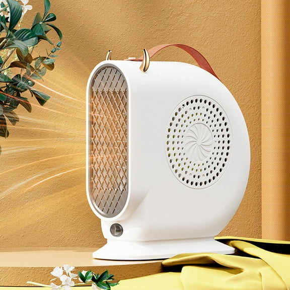 CVLNCYCLING Clearance Heater Fan with Heating and Fan Modes,Heaters for Indoor Use,Battery Powered Heater,for Car Indoor Home Dorm Office