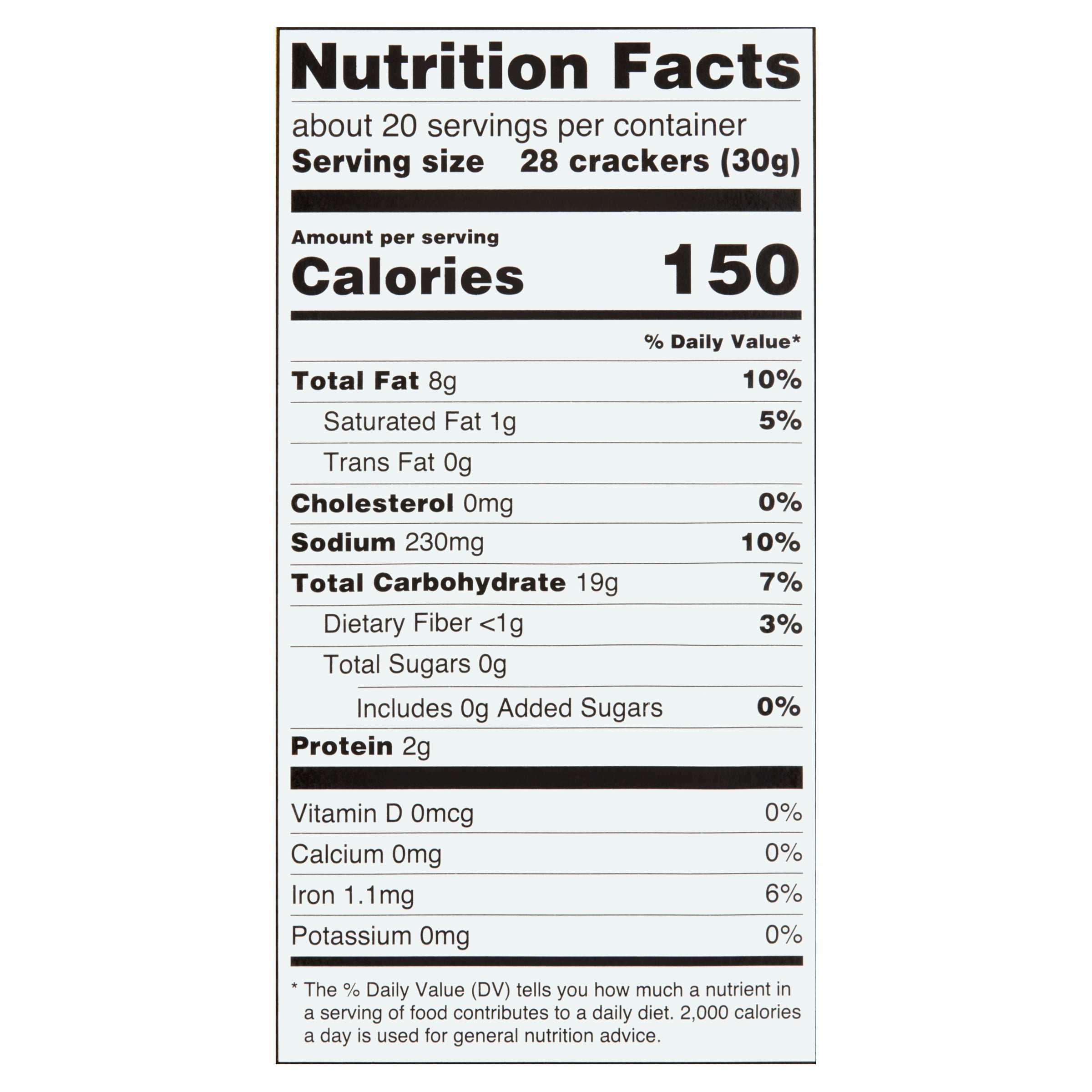 Great Value Cheese Crackers, 21 oz