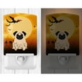 thumbnail image 2 of Caroline's Treasures BB4274CNL Halloween Pug Fawn Ceramic Night Light, 6x4x3", multicolor, 2 of 2
