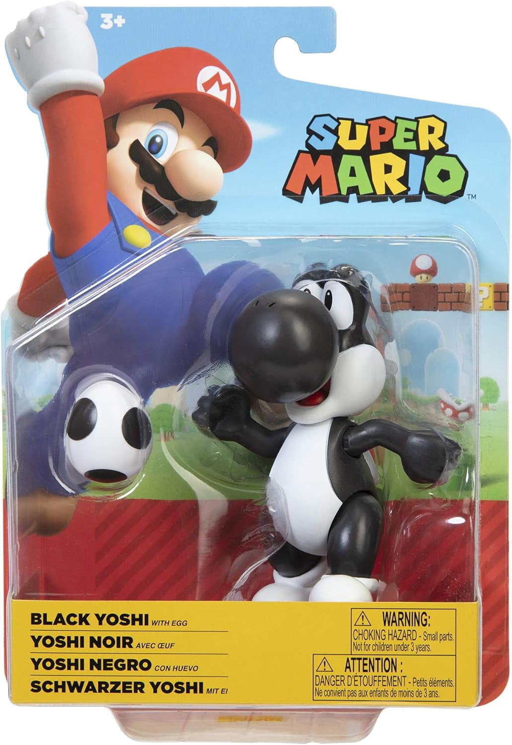 NINTD 4IN FIG BLACK YOSHI - Walmart.com